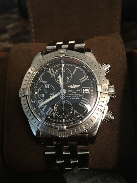 Breitling watches 1884 chronometre certifie